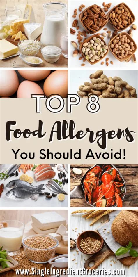 Top 8 Food Allergens And Food Substitutions You Should Know