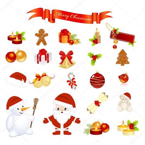 Christmas Elements Stock Illustration By ©nataly Nete 4521268