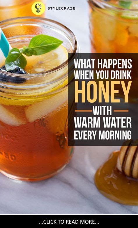 What Are The Benefits Of Drinking Honey With Warm Water Honey And