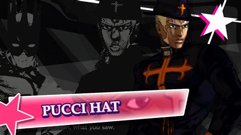 Pucci With A Hat At Jojos Bizarre Adventure All Star Battle R Nexus