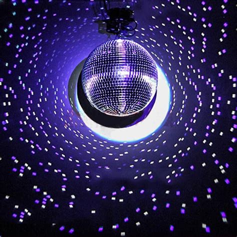 Silver Disco Mirror Ball Large Disco Ball With Hanging Swivel