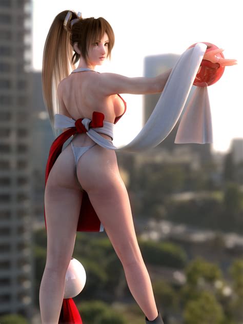 Rule 34 3d Ass Female Female Only Human Incise Soul King Of Fighters M Rs Mai Shiranui Snk