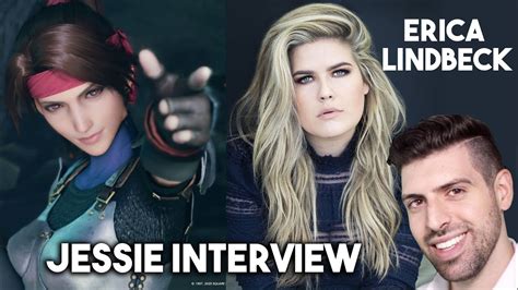 Erica Lindbeck Interview Jessie From Final Fantasy Vii Remake Youtube