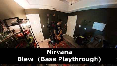 Nirvana Blew Bass Playthrough Youtube