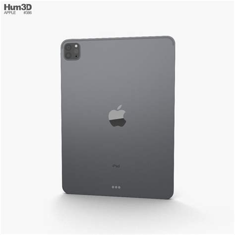 Apple Ipad Pro 11 Inch 2020 Space Gray 3d Model Cgtrader