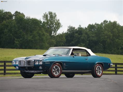 1969 Pontiac Firebird 400 Ram Air Iv Convertible Wallpapers