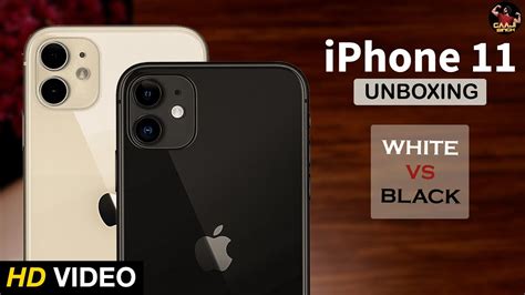 Unboxing Apple Iphone 11 White Vs Black Color Look In Hand