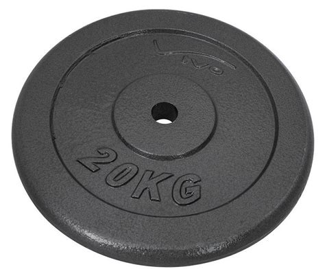 Weight Plate 20 Kg Black Gym Plates Weight Lifting Plate Weight Disk