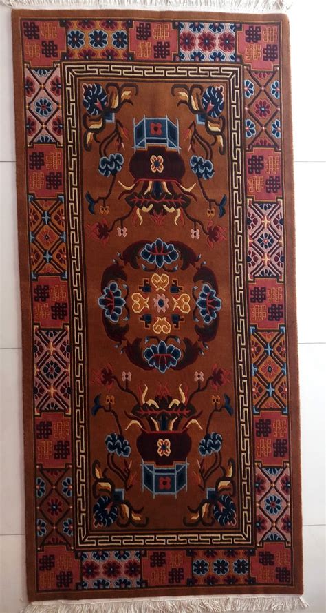 Tibetan Rug Mandala Carpet Handmade In Nepal Shakya Handicraft