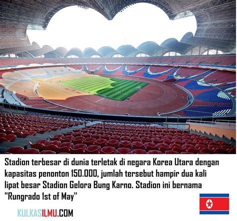 10 Stadion Bola Kapasitas Terbesar Di Dunia Serba Serbi