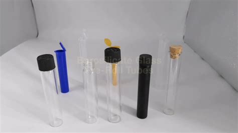 Screw Top Glass Pre Roll Cone Tube Blunt Joint Cigarette Holder Case Buy Cigarette Holder Case