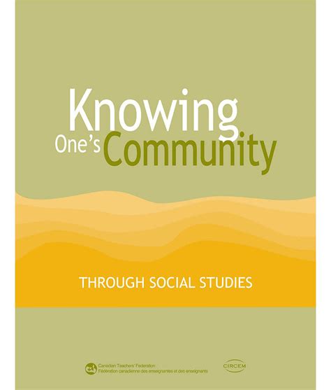 Knowing Ones Community Through Social Studies