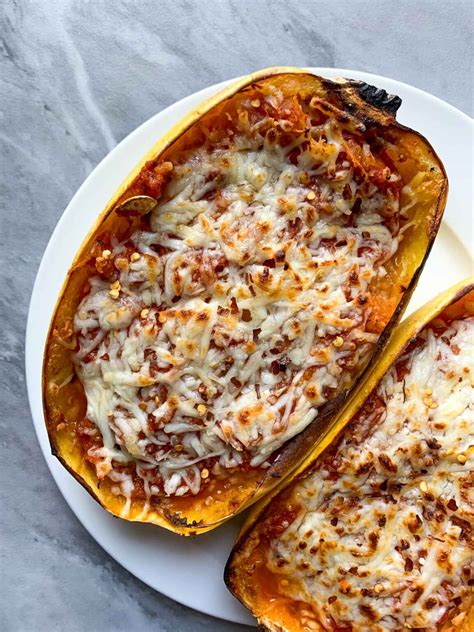 Spaghetti Squash Boats Healthy Recipes Jordos World