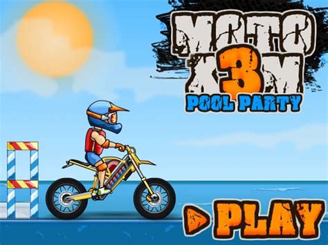 Moto X3m Pool Party Play Moto X3m Pool Party On Humoq