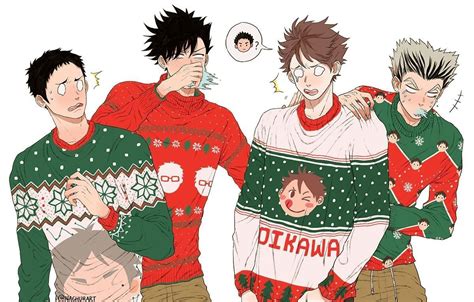 Haikyuu Photo Collection Merry Christmas Haikyuu Anime Haikyuu
