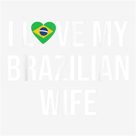 Custom Mens I Love My Brazilian Wife T Shirt Magic Mug By Brandalynsaetern Artistshot