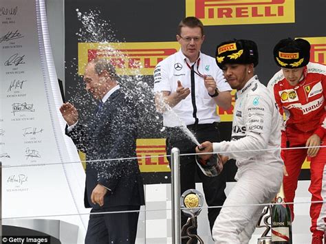 Lewis Hamilton Comes Face To Face With Vladimir Putin At Russian Grand