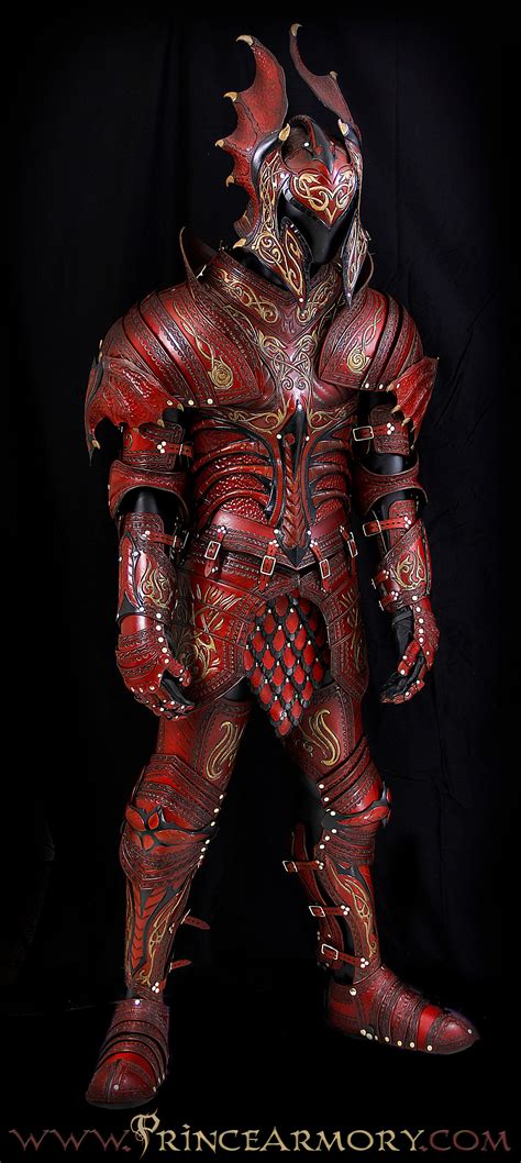 Flame Dragon Armor By Azmal On Deviantart Dragon Armor Leather Armor