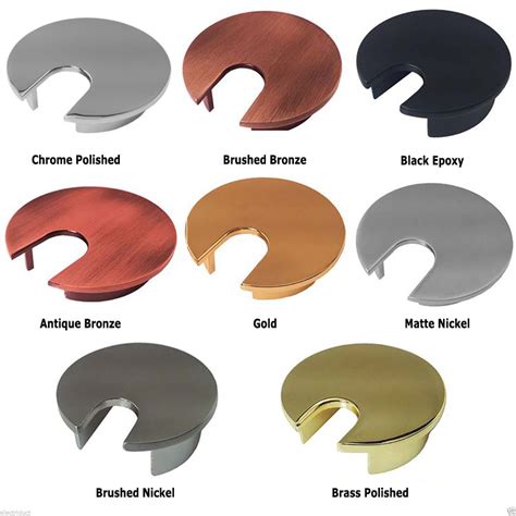 Find desk grommet sizes manufacturers from china. Metal Desk Grommets | 1.5", 2", 2.5" Hole Sizes | Color ...