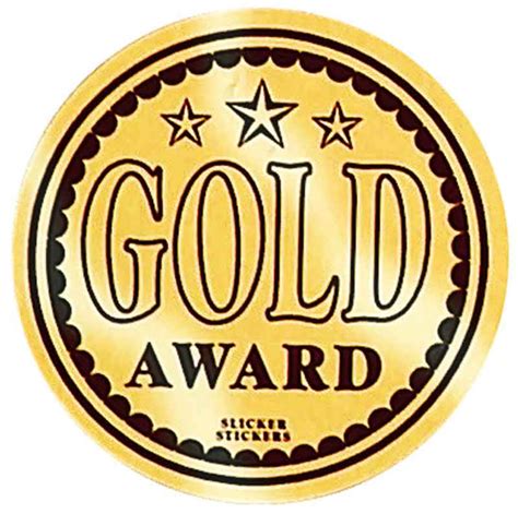New Teachers School 598 Gold Award Metallic Stickers Ebay
