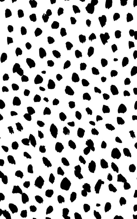 black white dalmatian print wallpaper mural hovia cheetah print
