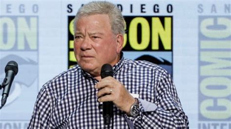 william shatner says time is right for his documentary joking he just might die on sdcc stage
