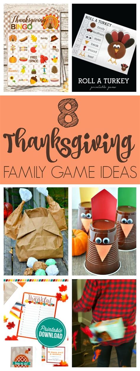 Any games to play at the table should be kept as simple to set up as possible. Free Printable Thanksgiving Bingo Game - Pretty My Party ...