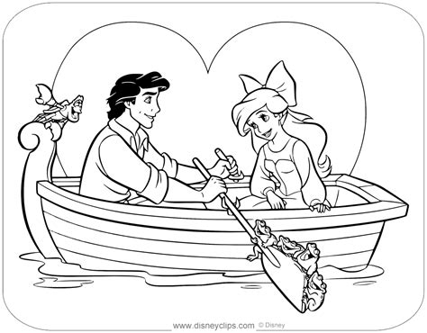 88 printable the little mermaid coloring pages