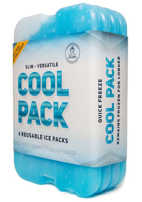 Ice Pack for Lunch Box - Freezer Packs - Original Cool Pack | Slim ...