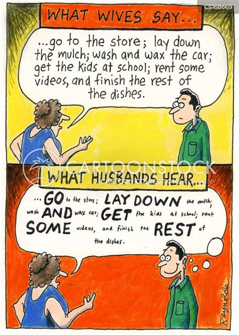 Nagging Wife Cartoons And Comics Funny Pictures From Cartoonstock