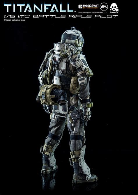 Threezero 3a Titanfall Imc Battle Rifle Pilot 1 6