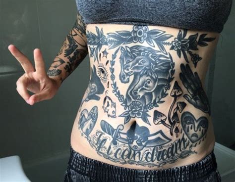 Stomach Tattoos Ideas 71 Lower Belly Tattoos Stomach Tattoos For