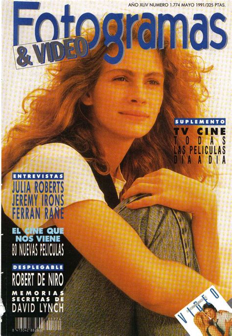 Julia Roberts In Magazine 1991 Julia Roberts Julia Robert