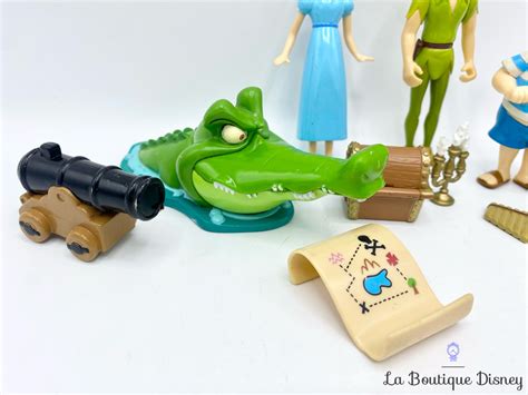 Figurines Peter Pan Play Set Disney Store Wendy Mouche Crocodile