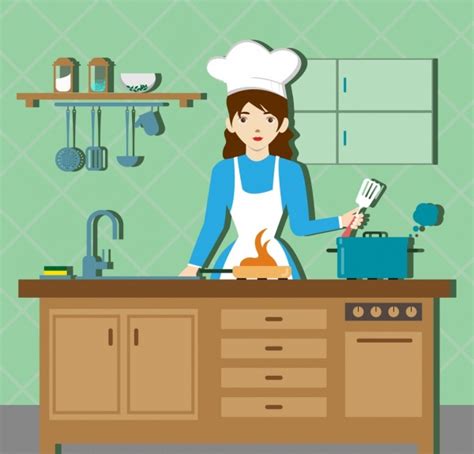Maybe you would like to learn more about one of these? Gambar Kartun Memasak Di Dapur | Desainrumahid.com