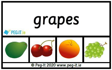 Grammar and vocabulary with answer key. Fruit Vocabulary | Peg IT