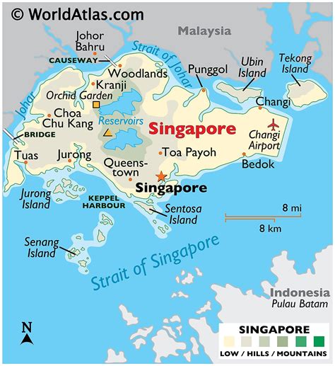 Mapas De Singapur Atlas Del Mundo