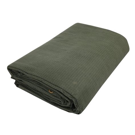 Olive Green Rip Stop Canvas Tarp Southern Tarps