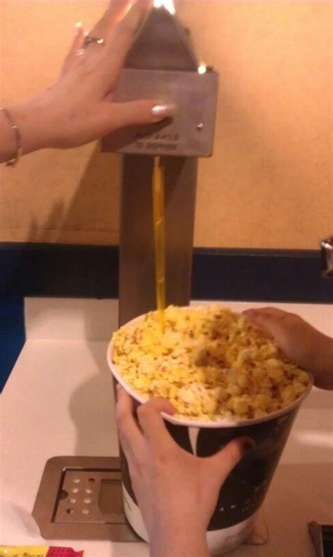 Movie Theater Tip Use A Straw To Get Butter Topping To The Middle