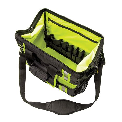 Tool Bag Tradesman Pro High Visibility Tool Bag 42 Pockets 16 Inch