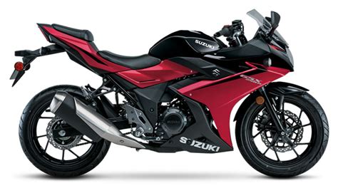 2023 Suzuki Gsx250r Abs Metallic Diamond Red Pearl Nebular Black