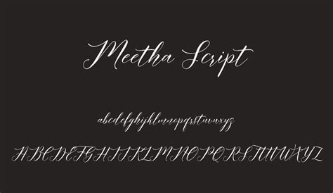 Meetha Script Von Free Font