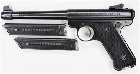 Sold Price Ruger Mark I Long Rifle Semi Automatic Pistol Invalid