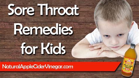 Natural Recipes For Kids To Relieve Sore Throats Youtube