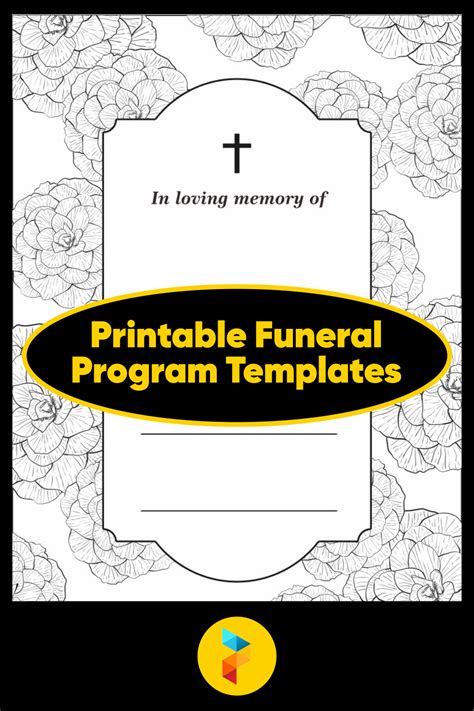 10 Best Printable Funeral Program Templates Pdf For Free At Printablee