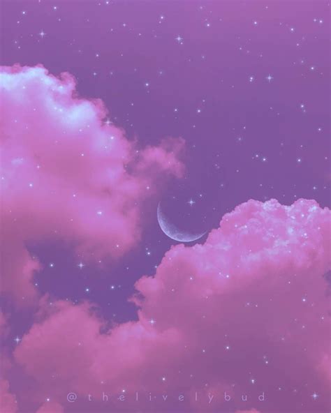 Aesthetic Purple Sky Wallpaper