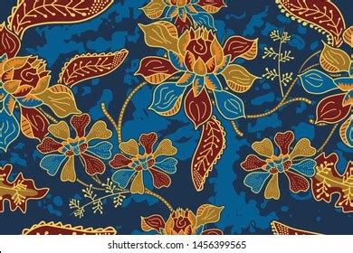 Corak Batik Bunga Raya å è¹batik Pattern Indonesia Decorative çŸé