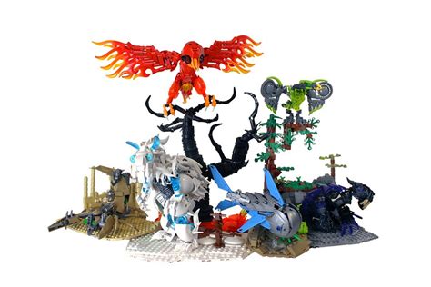 The Elemental Creatures Bionicle Based Creations Bzpower
