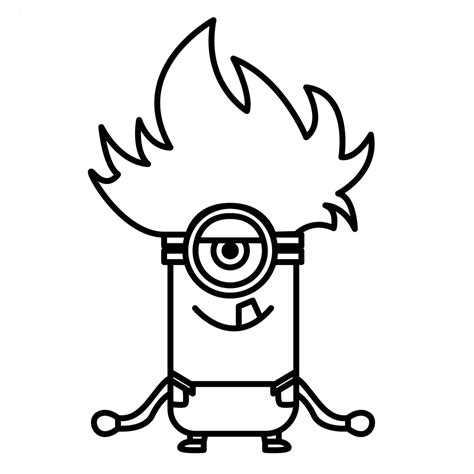 Dibujo de minions para colorear e imprimir - Dibujos y colores