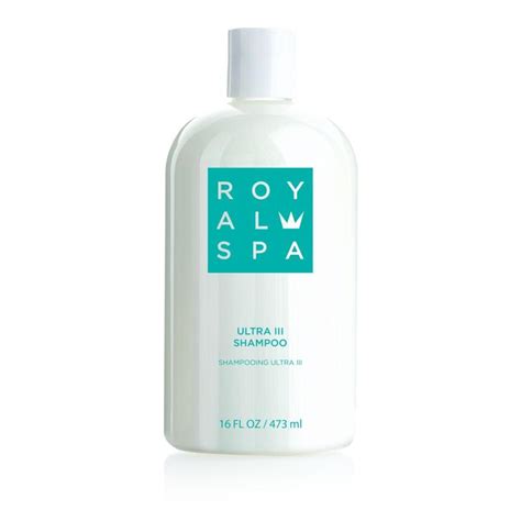 Speak with a specialist today. Royal Spa Ultra III Shampoo (for Chemically Treated Hair)